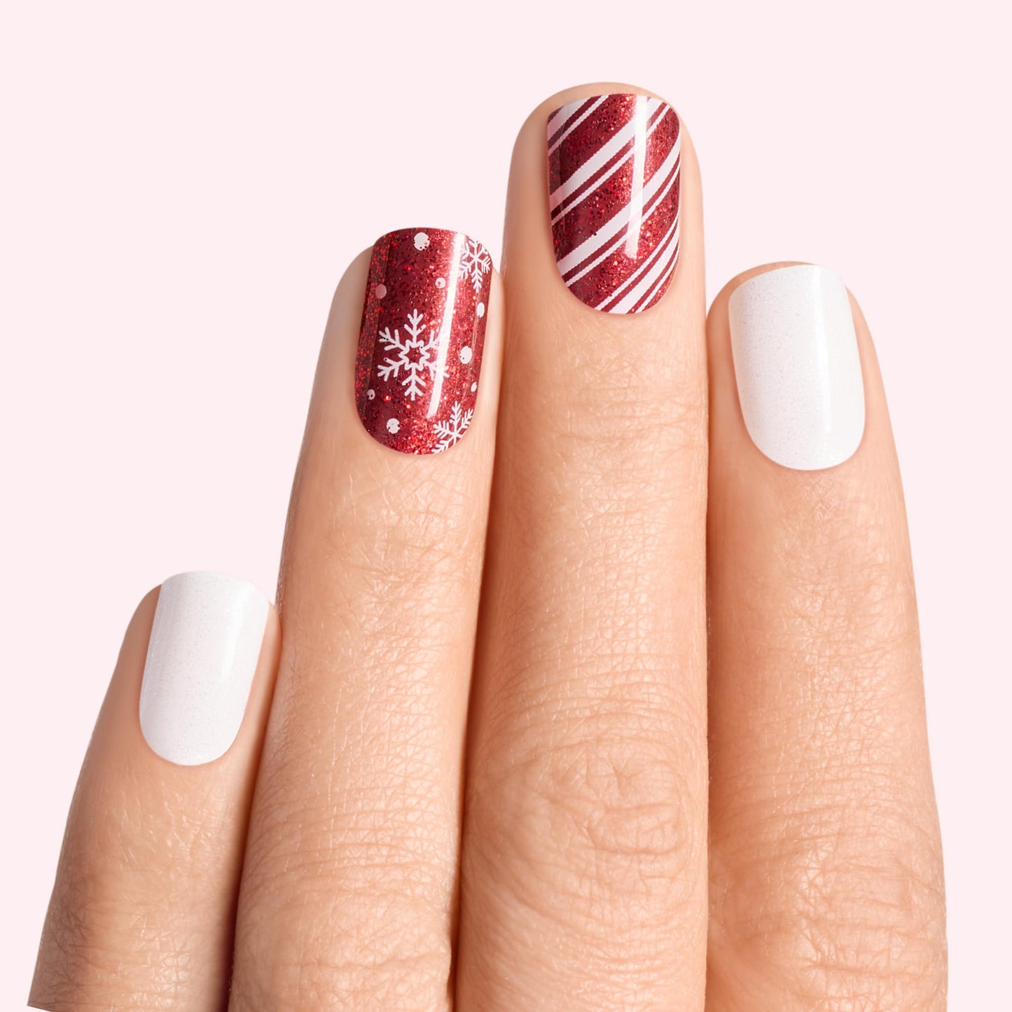 Dashing Diva Glaze Nail Strip Set - Gift Wrapped - Long Lasting, Chip Resistant, Semi-Cured Gel Nail Strips - Gel Set - 4-Piece Manicure Kit with 32 Beauty & Personal Care Dashing Diva