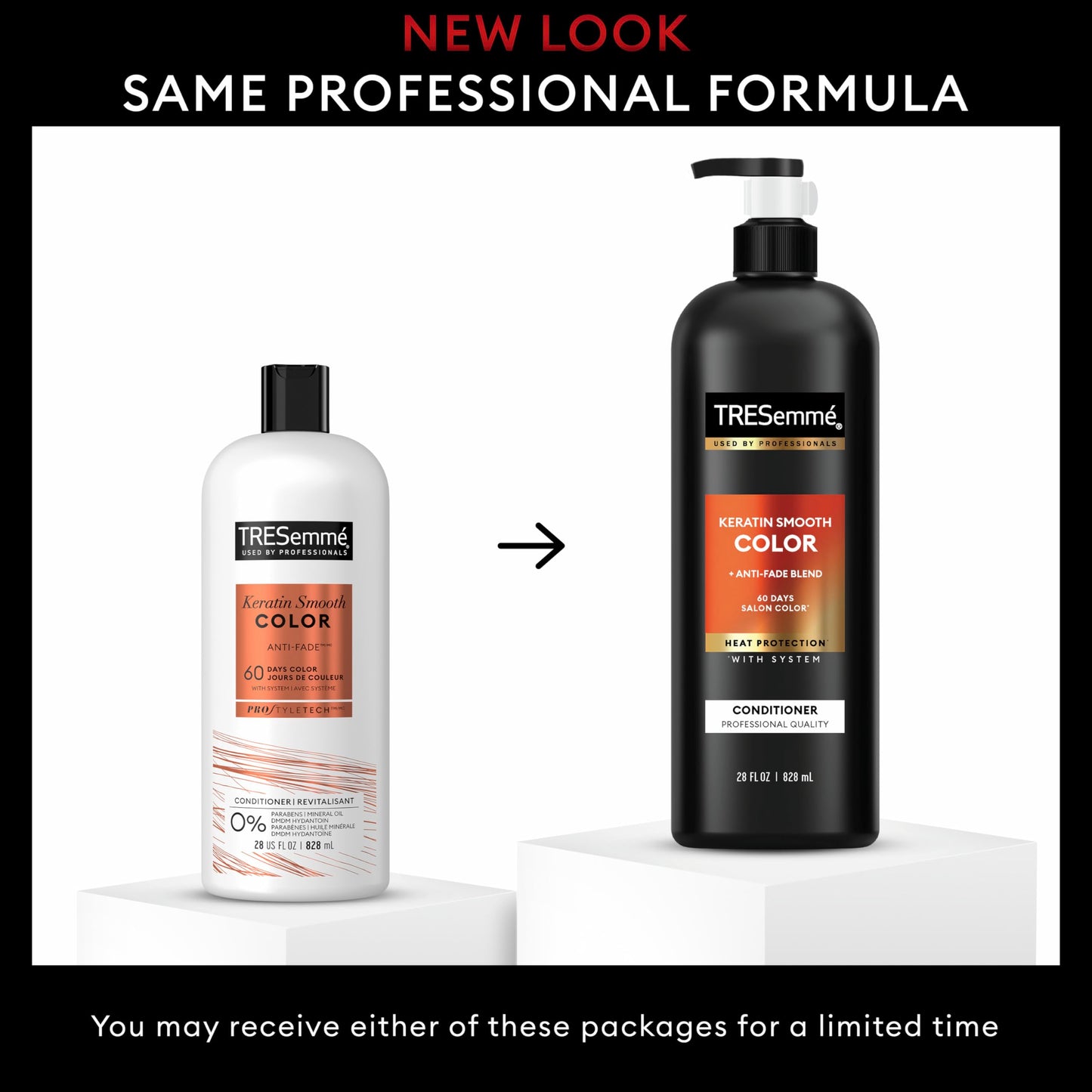 Tresemme Cruelty-free Keratin Smooth Color Conditioner for Color Treated Hair Formulated with Anti-Fade Technology 28 oz