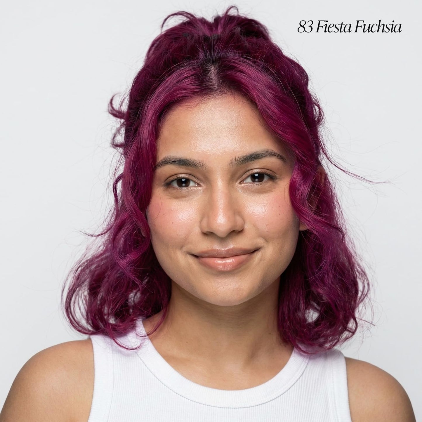 Adore Semi Permanent Hair Color (083 Fiesta Fuchsia) (2 Pack) | Vegan & Cruelty-Free Purple Hair Dye | No Ammonia, No Peroxide, No Alcohol | 4 Fl Oz