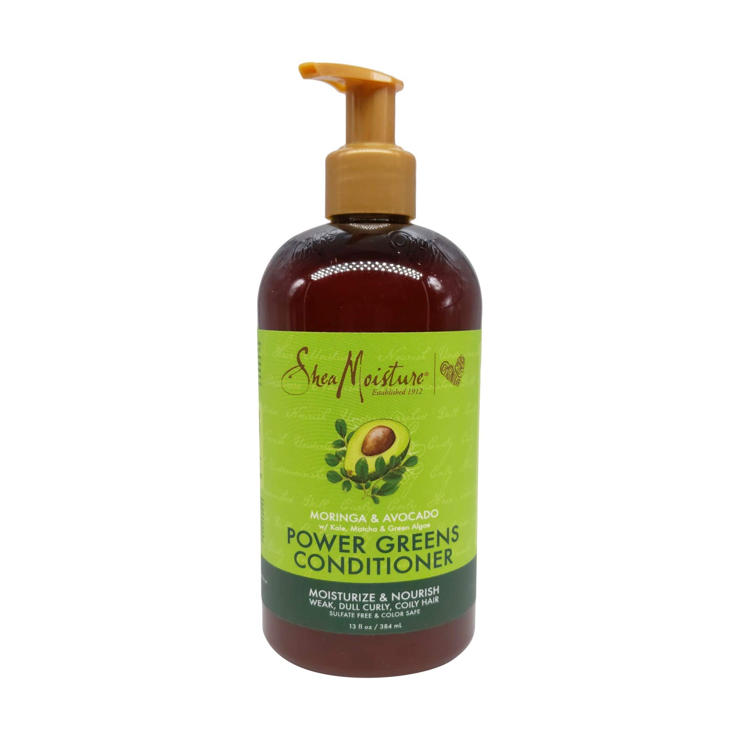 SheaMoisture Moringa Avocado Power Greens Conditioner, 13 FZ