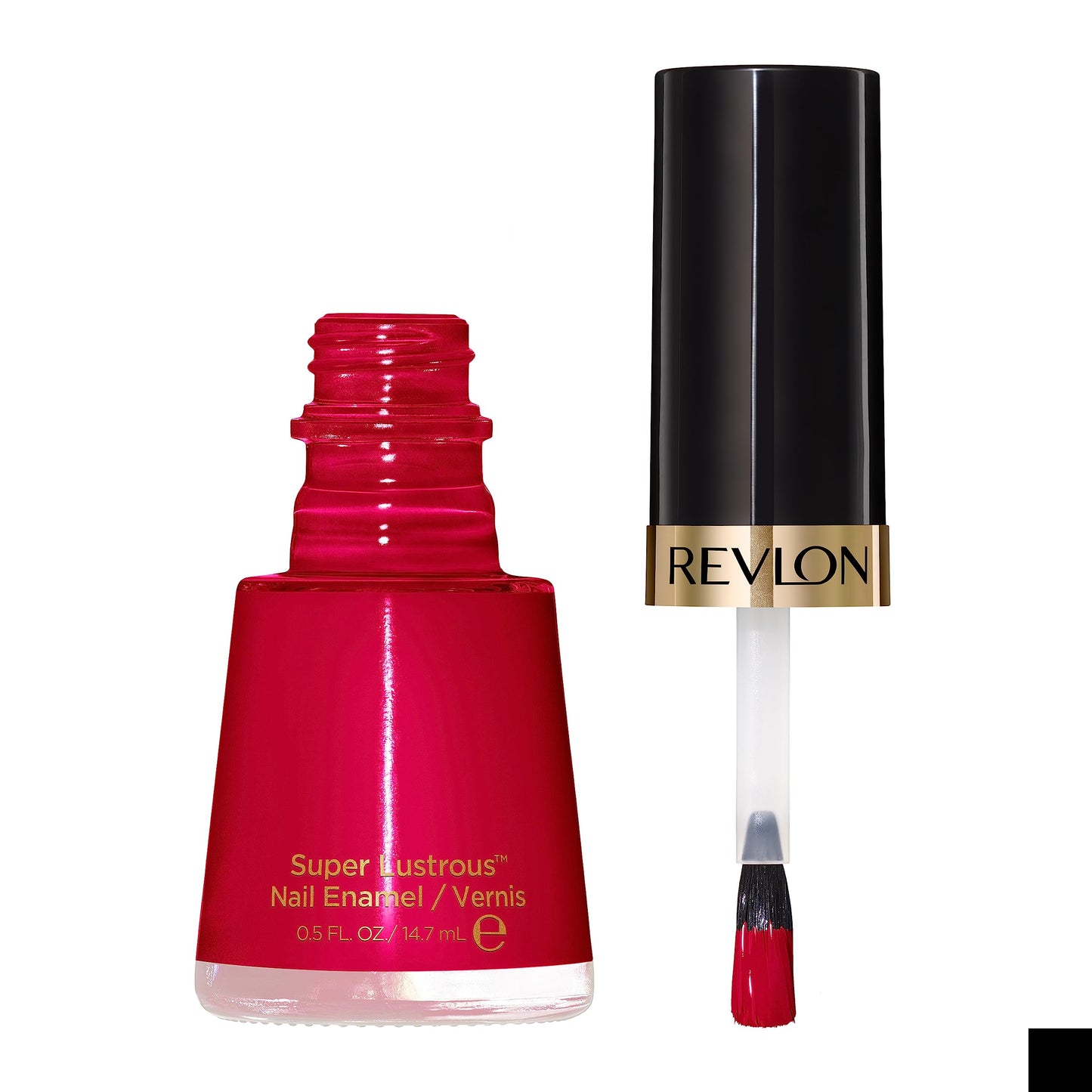 Revlon Super Lustrous Nail Polish, Chip-Resistant & Longwear Formula, High Shine Finish, 680 Revlon Red, 0.5 fl oz