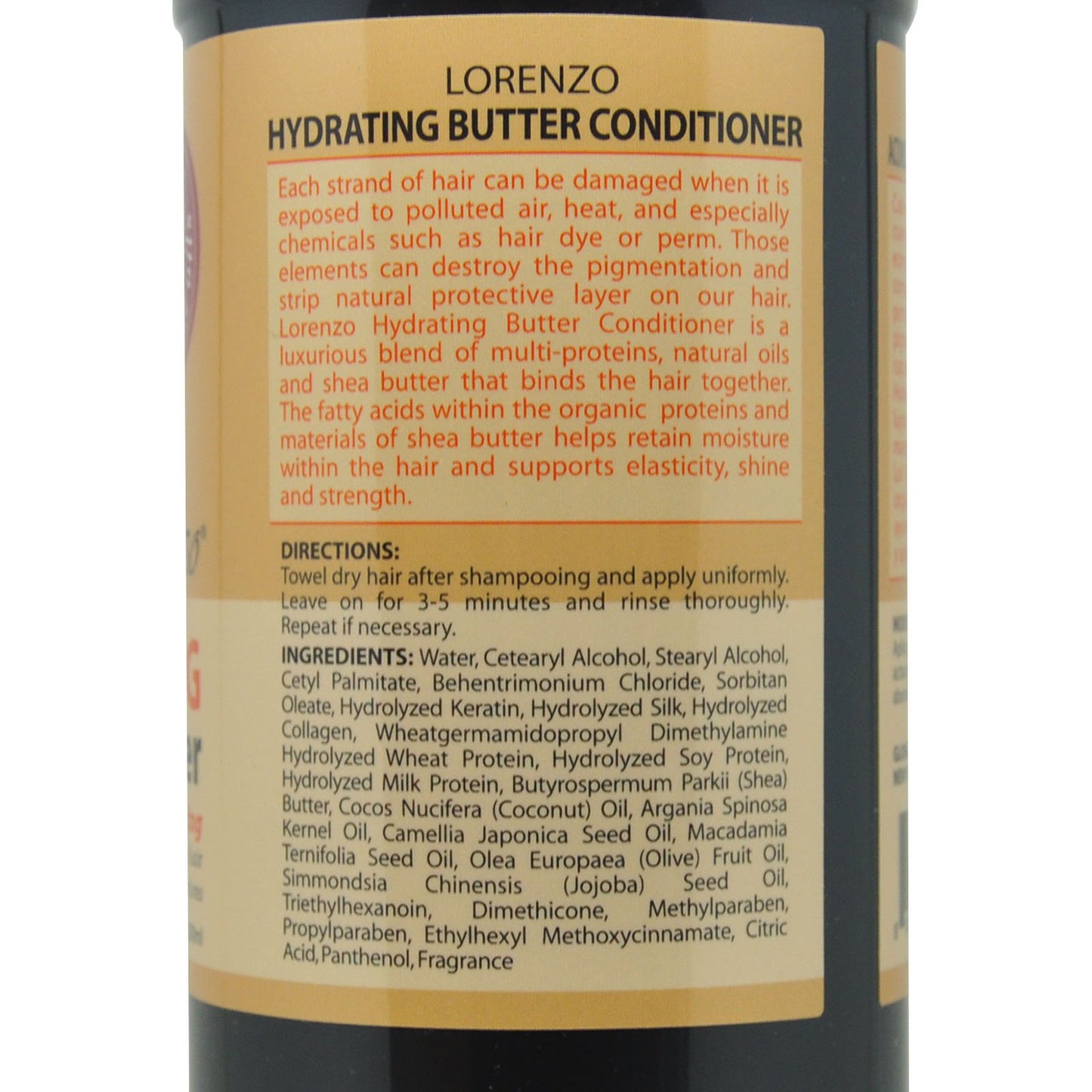 Lorenzo Hydrating Butter Shampoo & Conditioner Set