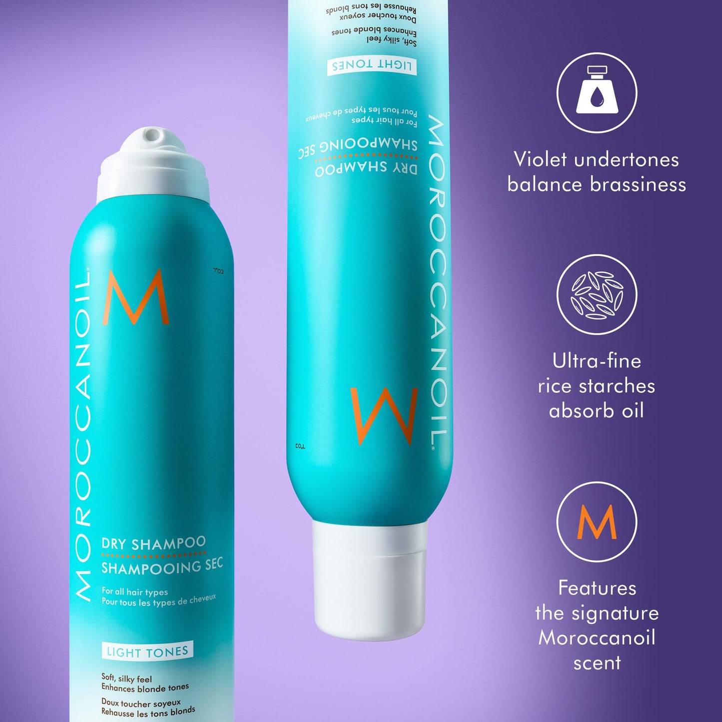 Moroccanoil Dry Shampoo Light Tones, 5.4 Fl. Oz. Beauty and Personal Care Moroccanoil