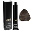 Cree Professional 5.01 - Cold Light Brown Permanent Hair Color - Long Lasting, Rich Vibrant - Gray Coverage 100ml - 3.4 fl.oz.
