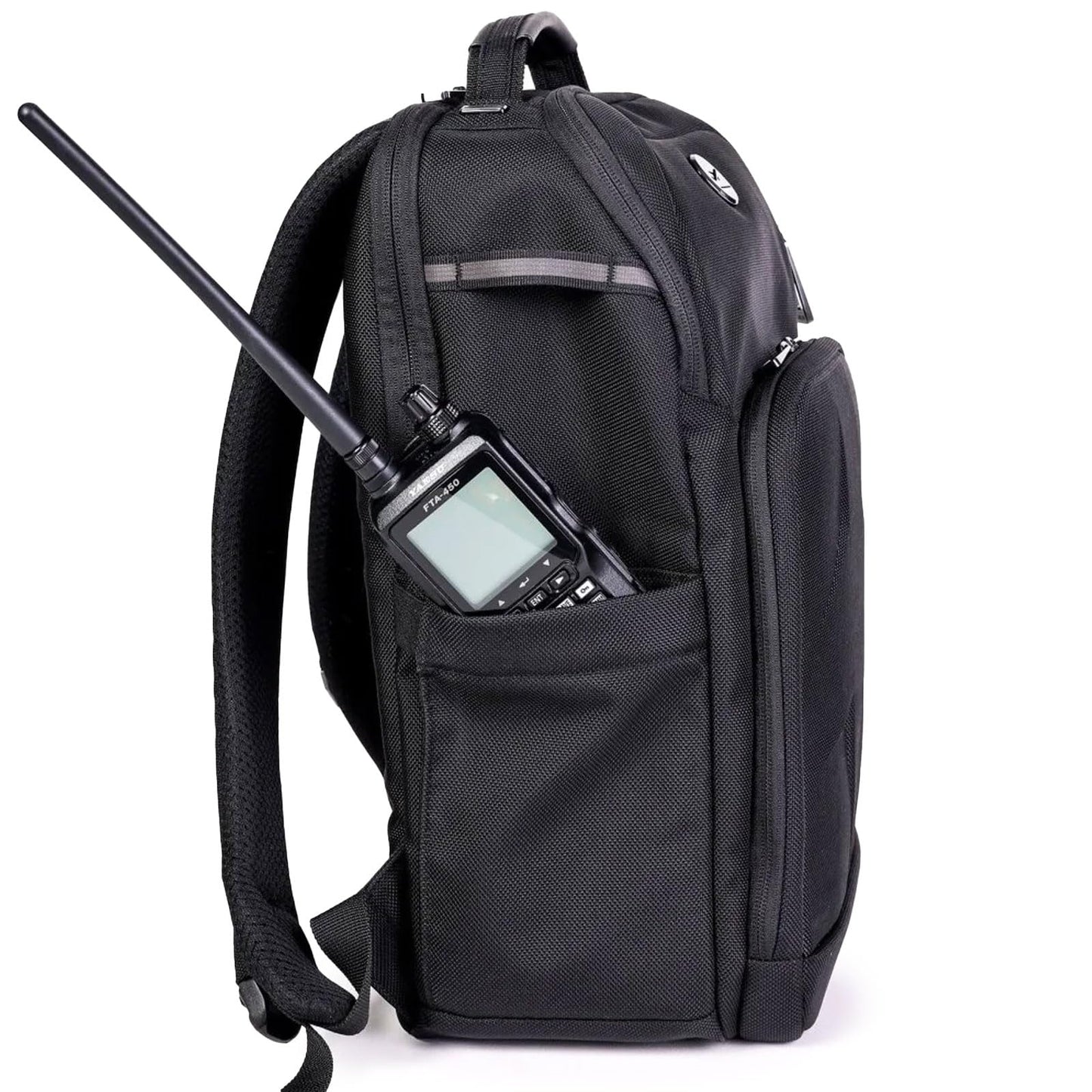 MYGOFLIGHT PLC Elevate Flight Bag | Durable Spacious Water-Resistant Backpack with 1 Pilot Headset, Tablet & Laptop Storage