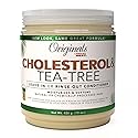Originals by Africa's Best Cholesterol Tea Tree Oil, Rinse-Out Plus Leave in Conditioner, Repair and Revitalize Damaged, Dry, Overprocessed Hair, 15