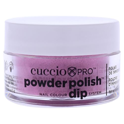Cuccio Colour Powder Nail Polish - Lacquer For Manicures And Pedicures - Highly Pigmented Powder That Is Finely Milled - Durable Finish With A