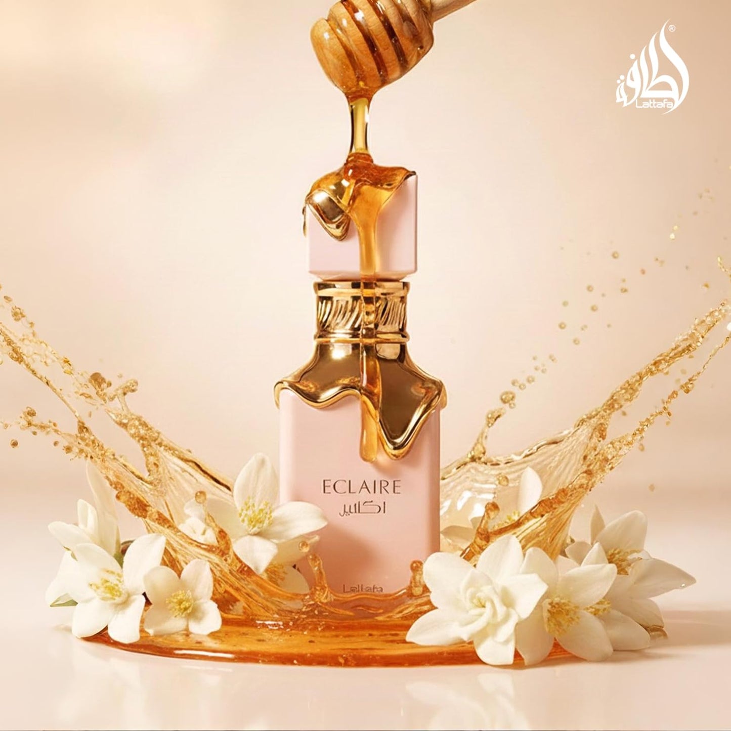 Lattafa Eclaire - Vanilla, Caramel, Sweet, Floral - Eau de Parfum Long-Lasting Fragrance for Women, 3.40 Ounce / 100 ml Beauty and Personal Care Lattafa