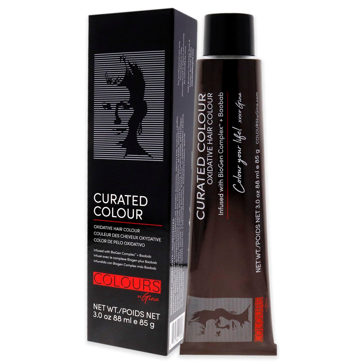 Colours By Gina Curated Colour - 9.2-9V Very Light Violet Blonde by Colours By Gina for Unisex - 3 oz Hair Color