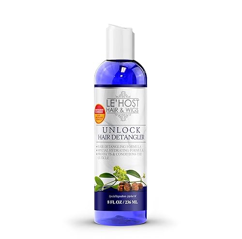 Unlock Hair Detangler (Leave-In Conditioner) Immediately stops hair breakage and promotes hair growth.