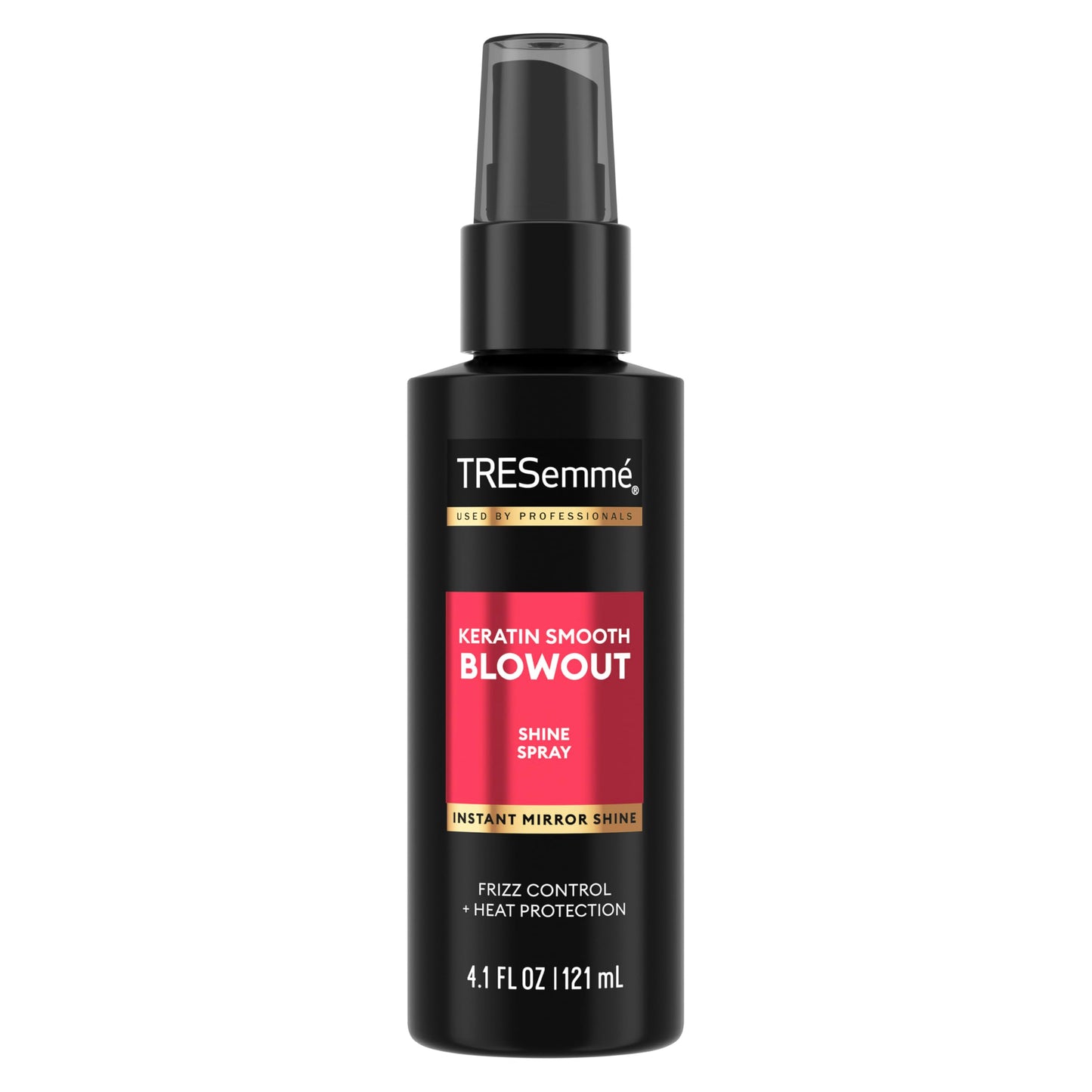 TRESemmé Silky Shine Spray Keratin Smooth for Heat Activated Sleek & Shine, Weightless, 4.1 Fl Oz