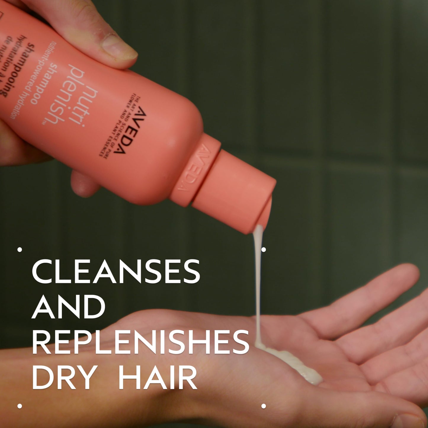 Aveda Nutriplenish Shampoo Light Moisture | Hydrating Shampoo for Fine to Medium Dry Hair | Organic Pomegranate Oil, Coconut Oil, Mango Butter | 93%