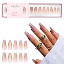 KIARA SKY PROFESSIONAL NAILS XPRESS PRO 100% ACRYLIC PRESS ON NAILS (Gilded Gold) Beauty & Personal Care KIARA SKY
