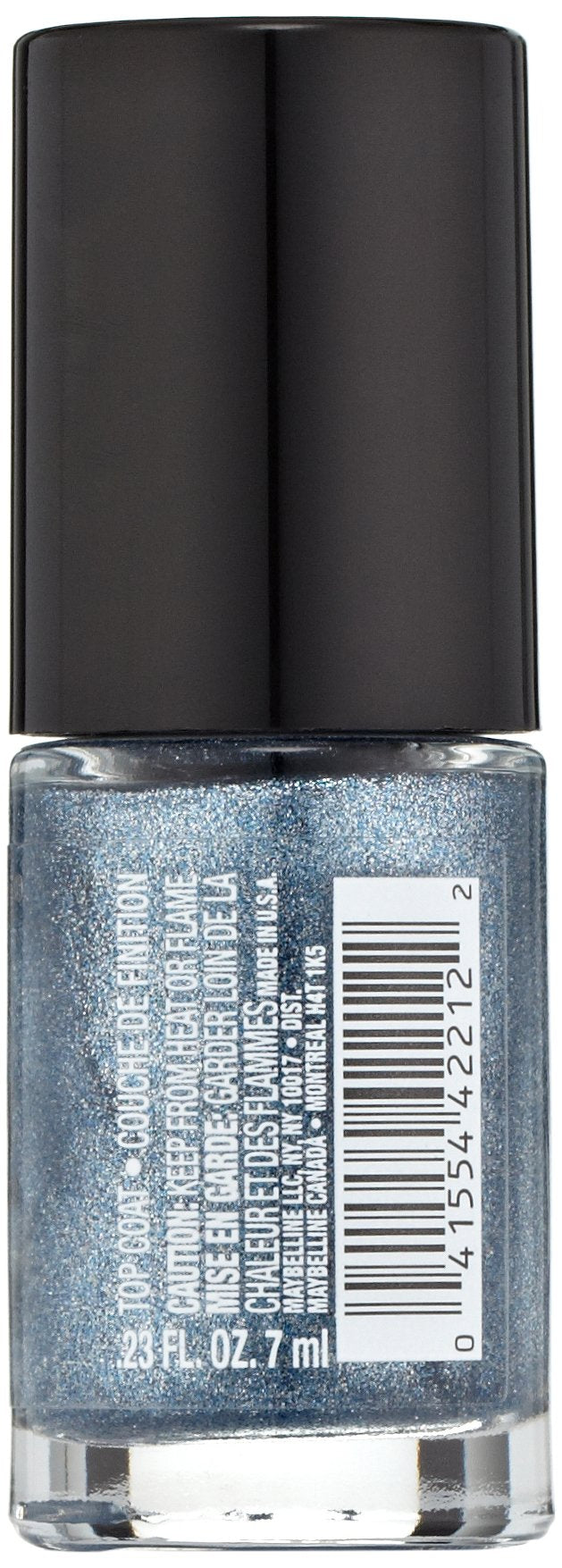 Maybelline New York Color Show Veils Nail Lacquer Top Coat, Blue Glaze, 0.23 Fluid Ounce Beauty & Personal Care MAYBELLINE