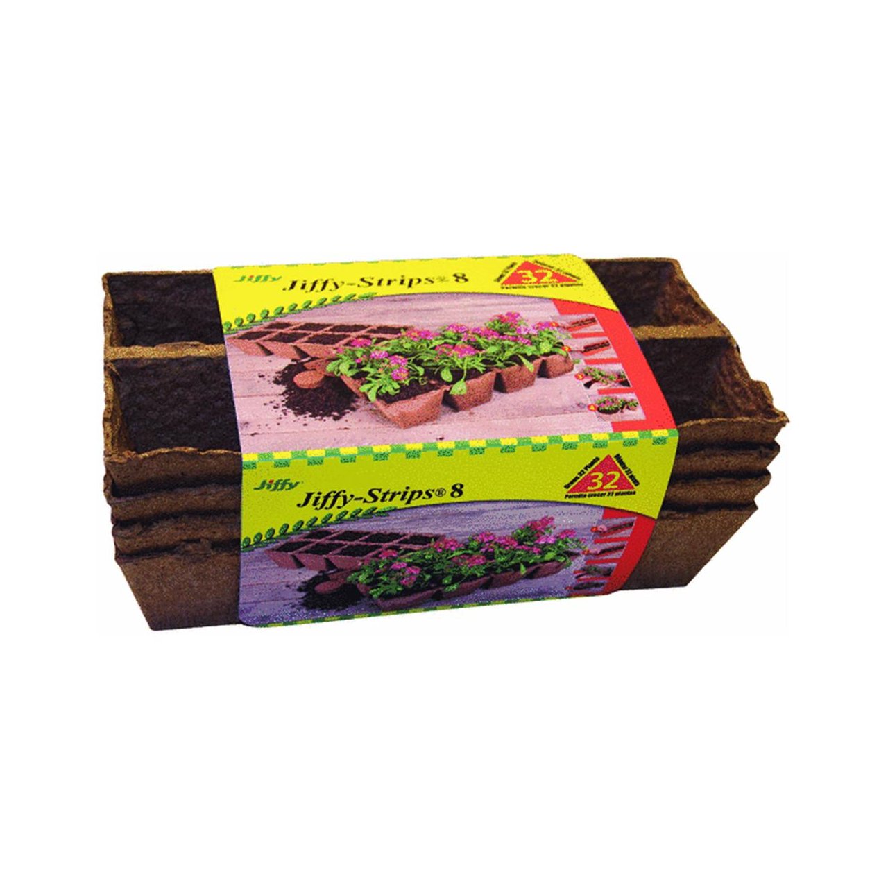 4-Pack 2-1/2 Inch Square Peat Strips Beauty and Personal Care Plantation Prod.