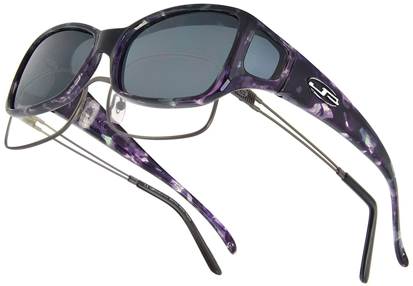 Dahlia JP Fitovers - Mother Pearl - Grey Lens (DL002)