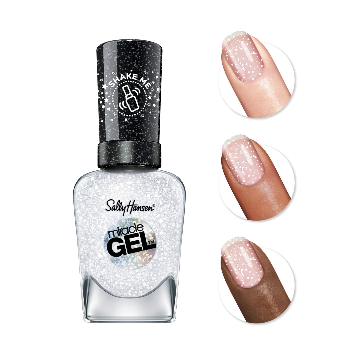 Sally Hansen Miracle Gel Nail Color, Snow What Fun!, 0.5 Fl Oz Beauty & Personal Care Sally Hansen