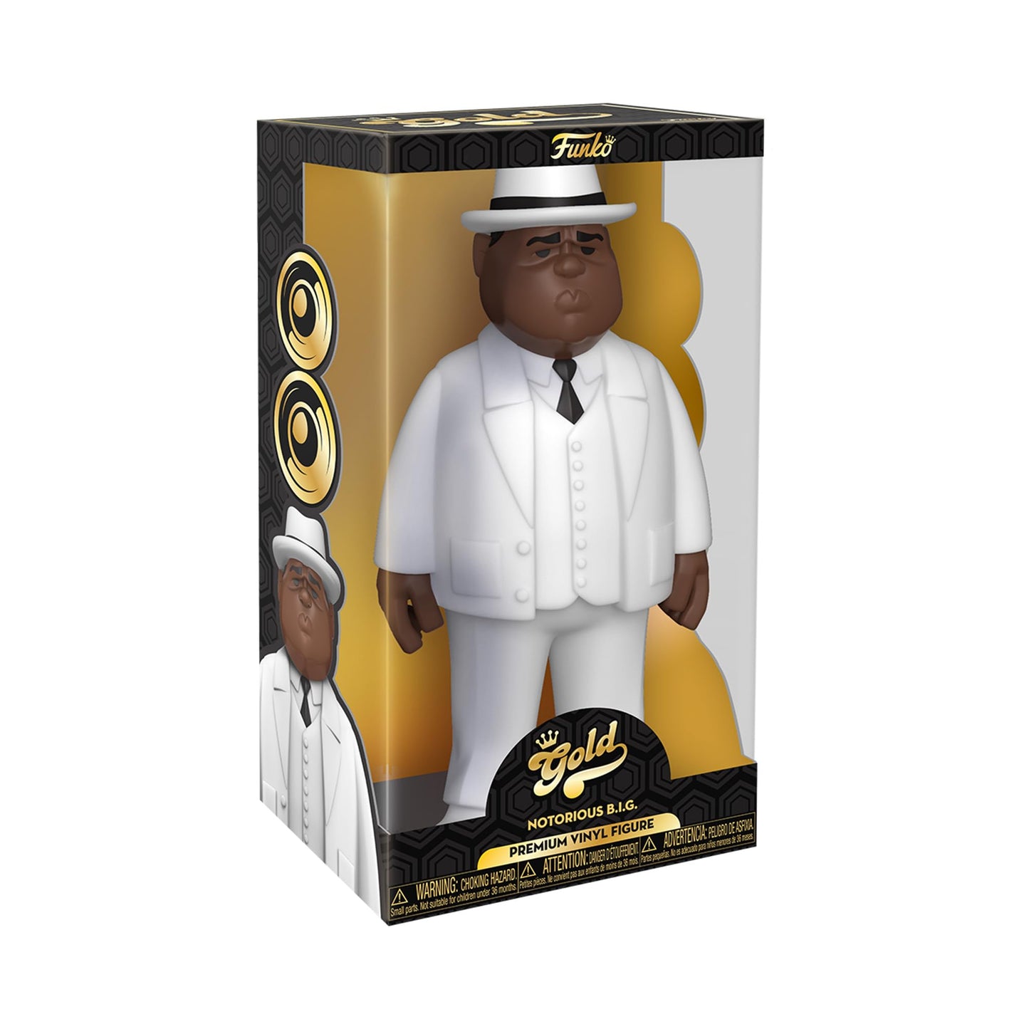 Funko POP Pop! Vinyl Gold: Biggie Smalls - White Suit 12" Multicolor