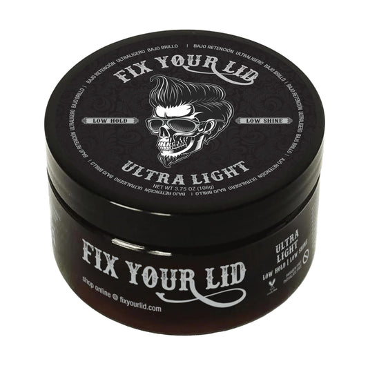 Fix Your Lid Ultra Light Pomade for Men - Water-Based Pomade with Low Hold and Low Shine - Match All Men’s Hair Types & Styles - Easy to Wash Out Beauty & Personal Care Fix Your Lid