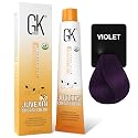 GK HAIR Global Keratin Professional Hair Color Cream Tube (3.4 Fl Oz/100ml) Nourishing & Cleansing Colors for Styling High Performance Long Lasting