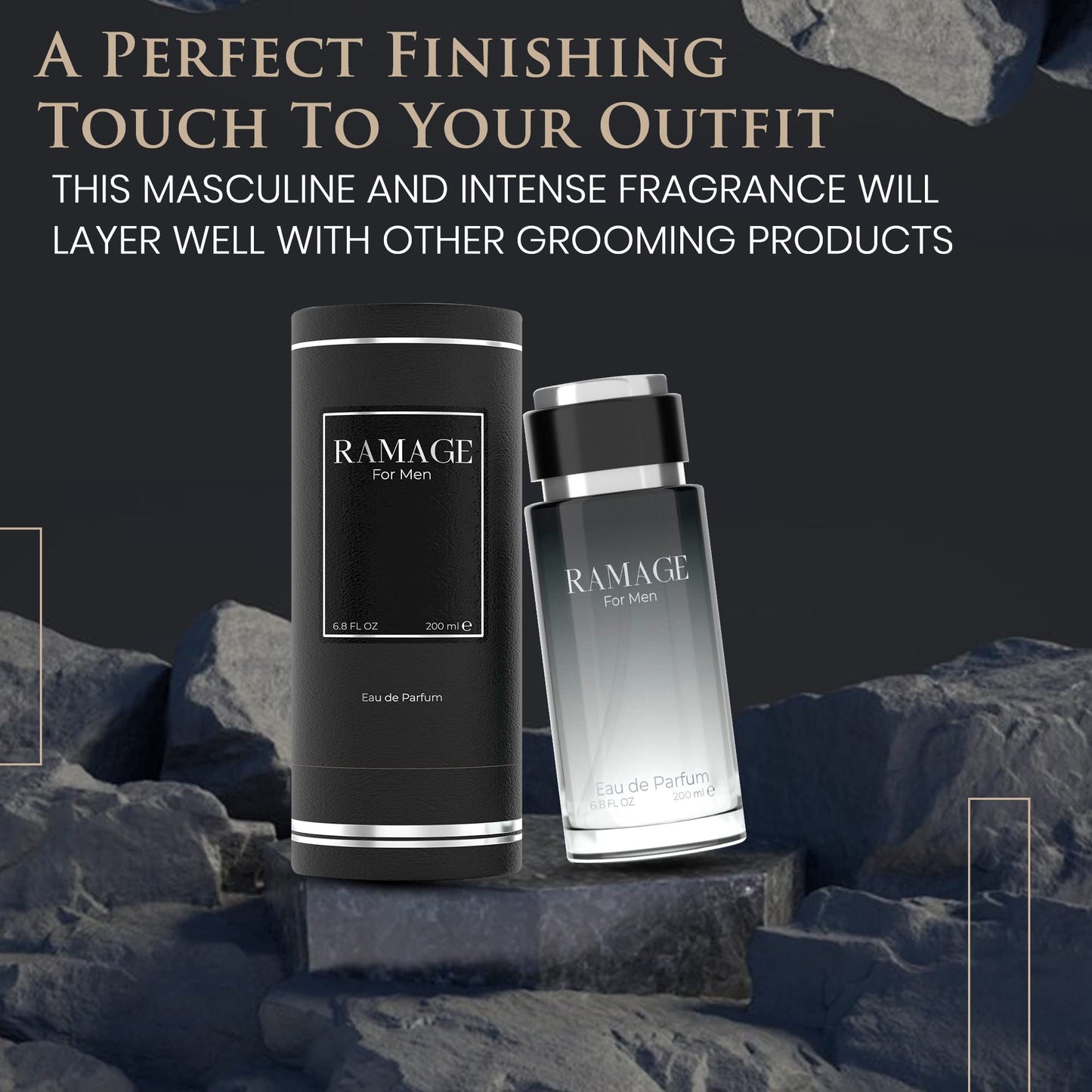 Regal Fragrances Cologne for Men - INSPIRED by A WORLD RENOWNED MEN’S PERFUME - Bergamot, Pepper, Vanilla, Ambroxan - Sexy, Bold, Fresh, Long-Lasting