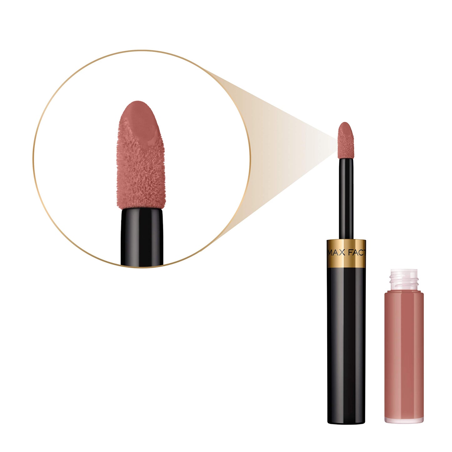 Max Factor X Lipfinity Lip Color, 160 Iced, Step 1: 2.3 ml & Step 2: 1.9 g