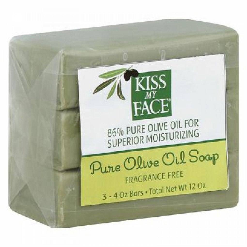 Kiss My Face Bar Soap Naked Olive Oil 3 4 Oz