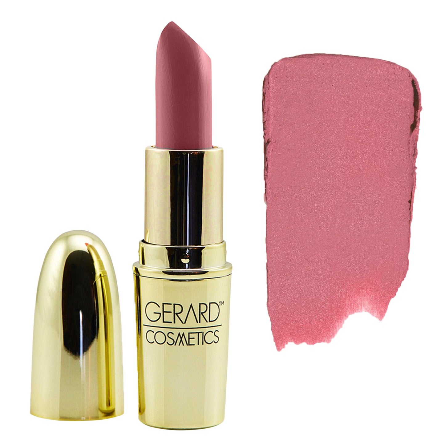 Gerard Cosmetics Lipstick - Vintage Rose for Women - 0.14 oz Lipstick