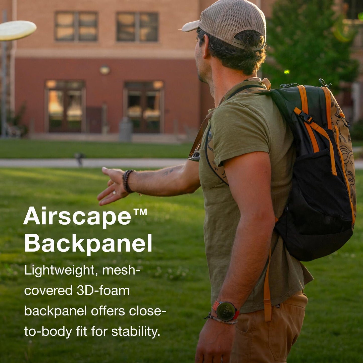 Osprey Axis Laptop Backpack - Sleek, Urban-Ready Everyday Pack with Laptop Sleeve, Dual Water Bottle Pockets, and Compression Straps - Ideal for College,Commutes, and Casual Travel, Pine Leaf Green