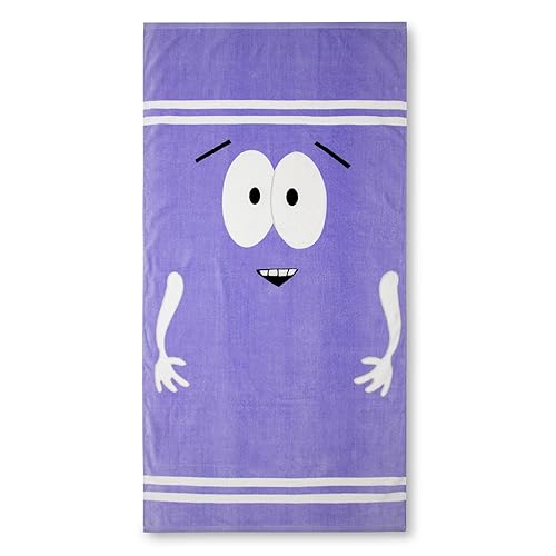 South Park Towelie Bath Towel | Swimming Pool Travel Accessories for The Pool, Beach | Ultra Super Soft Cotton, Quick Dry Absorption | Home Decor…