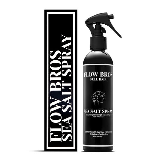 Flow Bros Sea Salt Spray for Hair - Texturizing & Volumizing Sea Salt Spray with Natural Ingredients, Vitamin B5 & Amaranth Seed Extract - Light Beauty & Personal Care Flow Bros