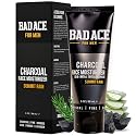 BAD ACE Daily Men's Face Moisturizer for Oily Skin, Premium Korean Skin Care Hydrating Facial Cream, Charcoal Face Lotion with Natural Extracts, Men’s