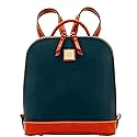 Dooney & Bourke Handbag, Pebble Grain Zip Pod Backpack - Black