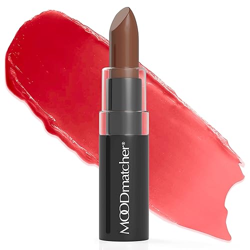 MOODmatcher Original Color Changing Lipstick - 12 Hours Long-Lasting, Moisturizing, Smudge-Proof, Glamorous Personalized Color, Premium Quality - Made
