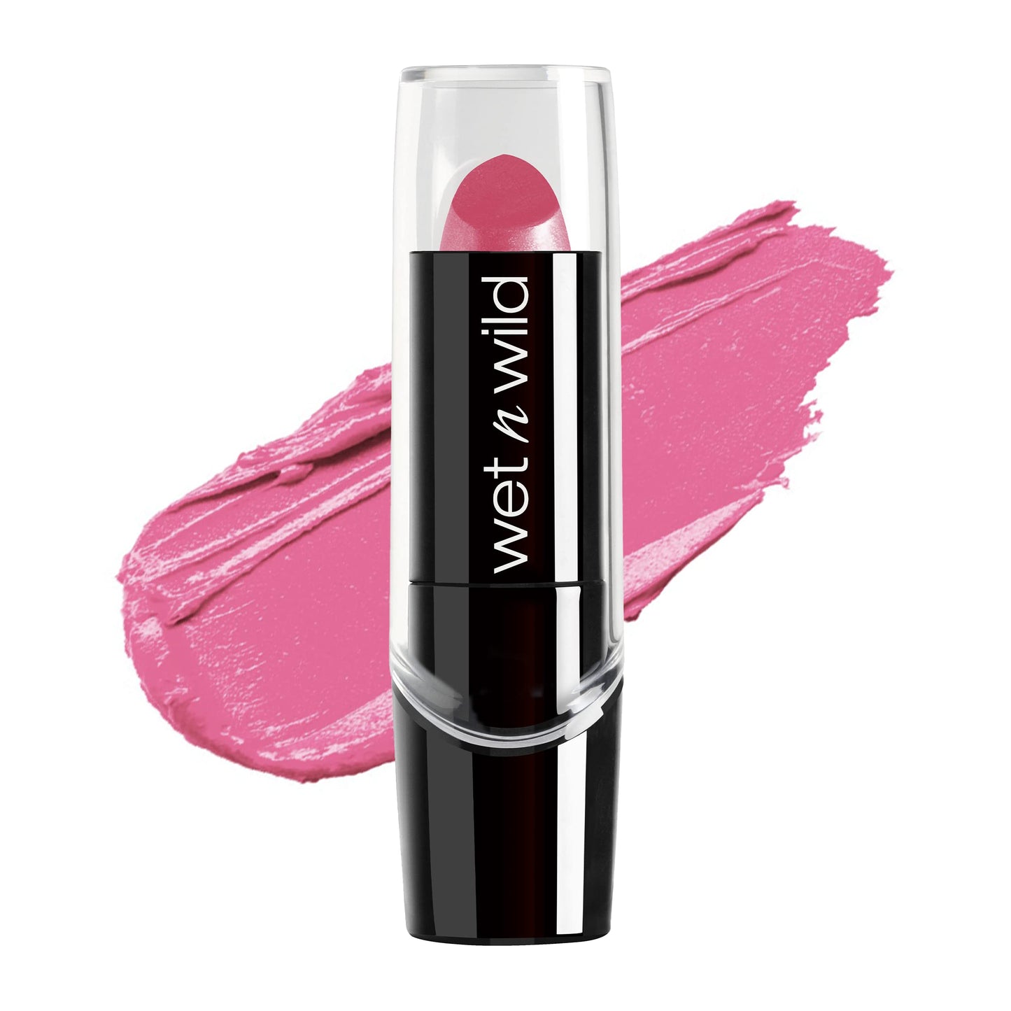 wet n wild Silk Finish Lipstick, Hydrating Rich Buildable Lip Color, Formulated with Vitamins A,E, & Macadamia for Ultimate Hydration, Cruelty-Free