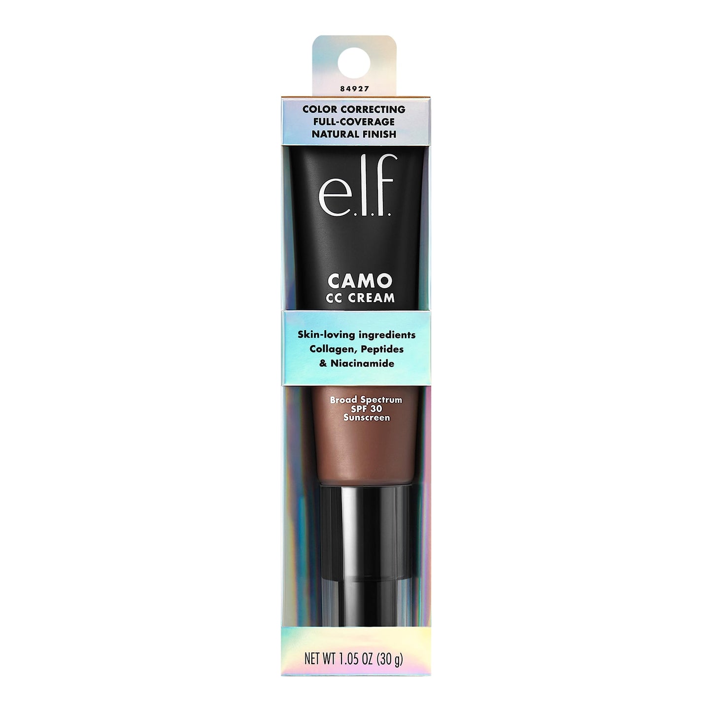 e.l.f. Camo CC Cream, SPF 30 Color-Correcting Medium-To-Full Coverage Face Foundation, Delivers An Airbrushed Finish, Vegan , Rich 620 W Beauty & Personal Care e.l.f.