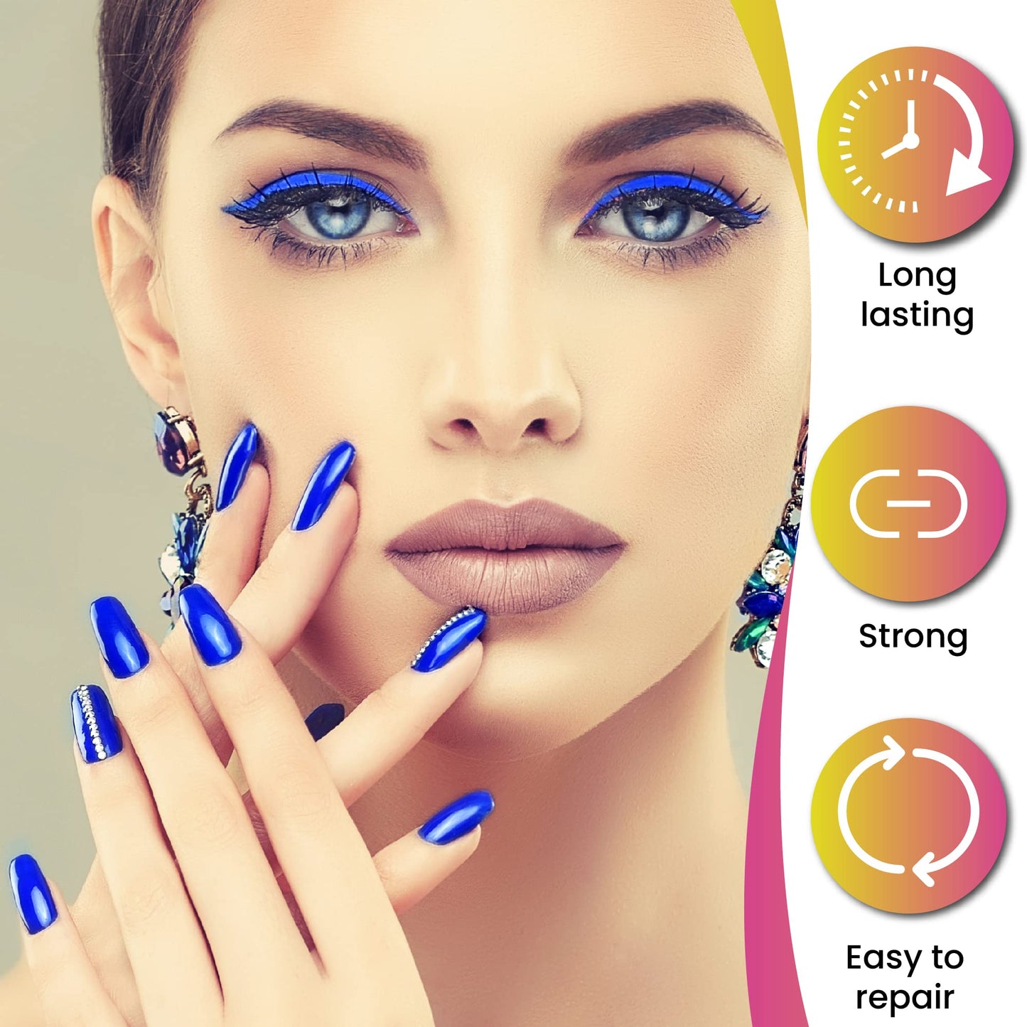 Mia Secret Nail Art Powder - Fabulous Collection (12 PC) Beauty & Personal Care Mia Secret