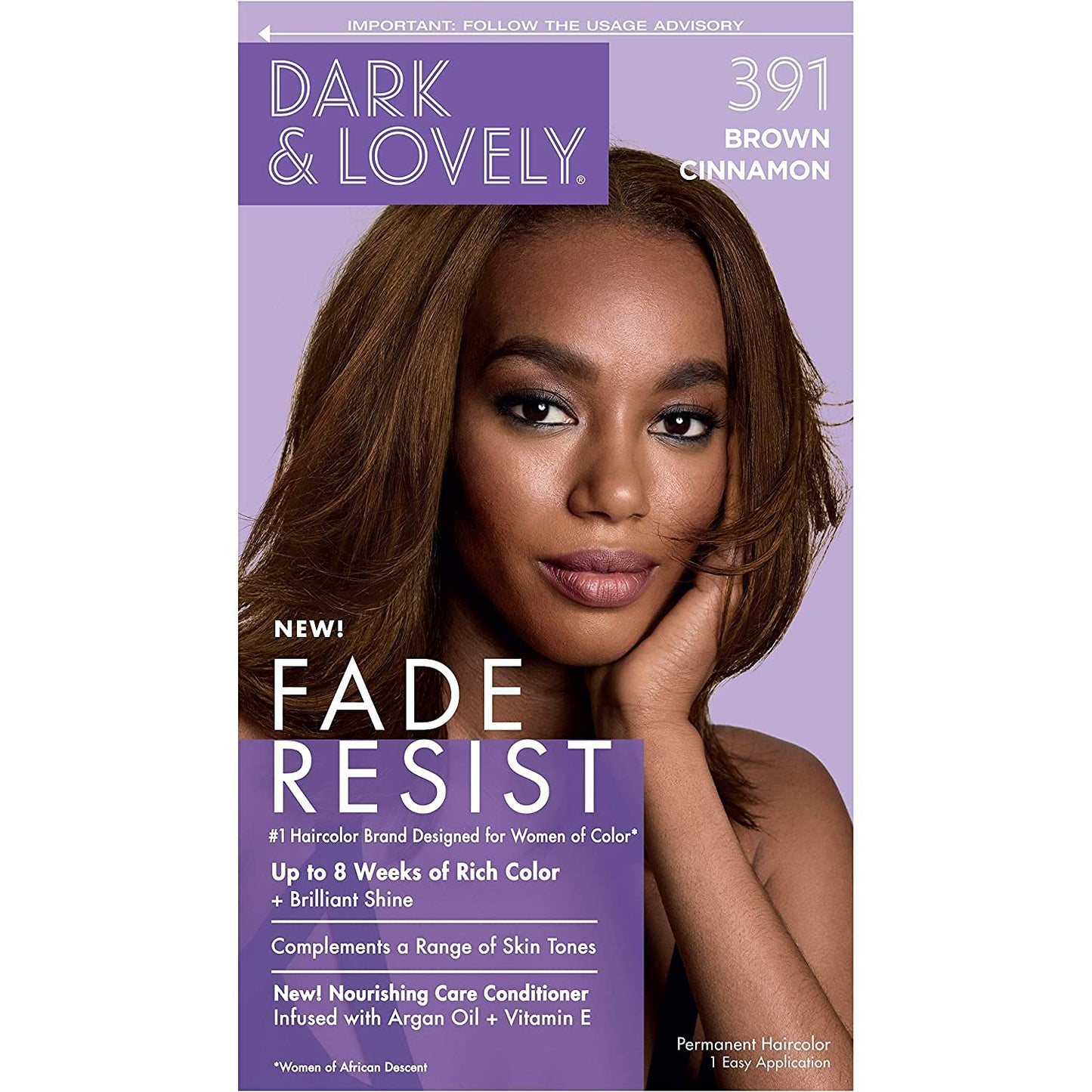 Dark & Lovely Color #391 Brown Cinnamon (Pack of 6)