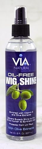 Via Natural Oil Free Wig Shine 2 Oz