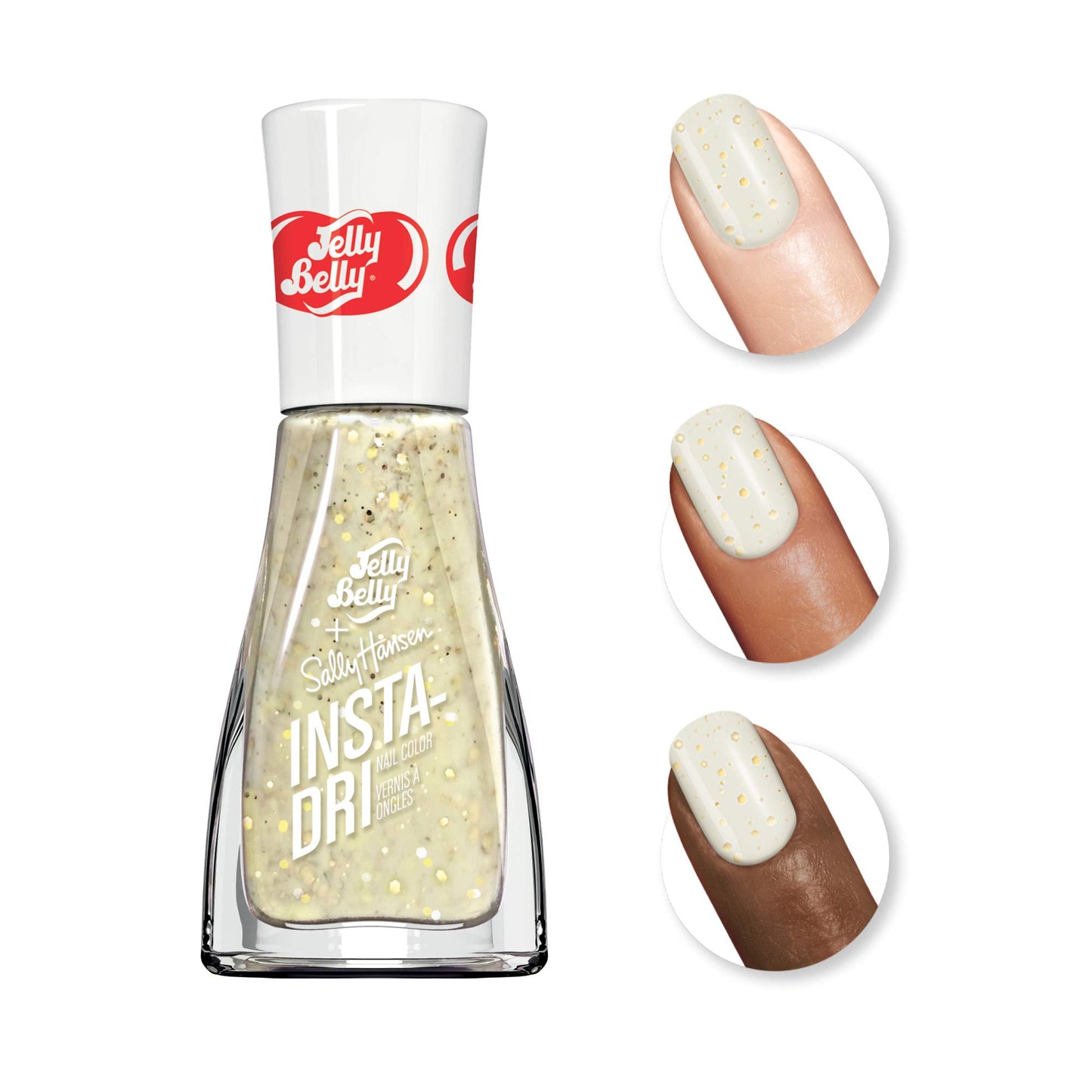 Sally Hansen Insta-Dri X Jelly Belly Nail Polish, Buttered Popcorn, 0.31 Fluid Ounce Beauty & Personal Care Sally Hansen