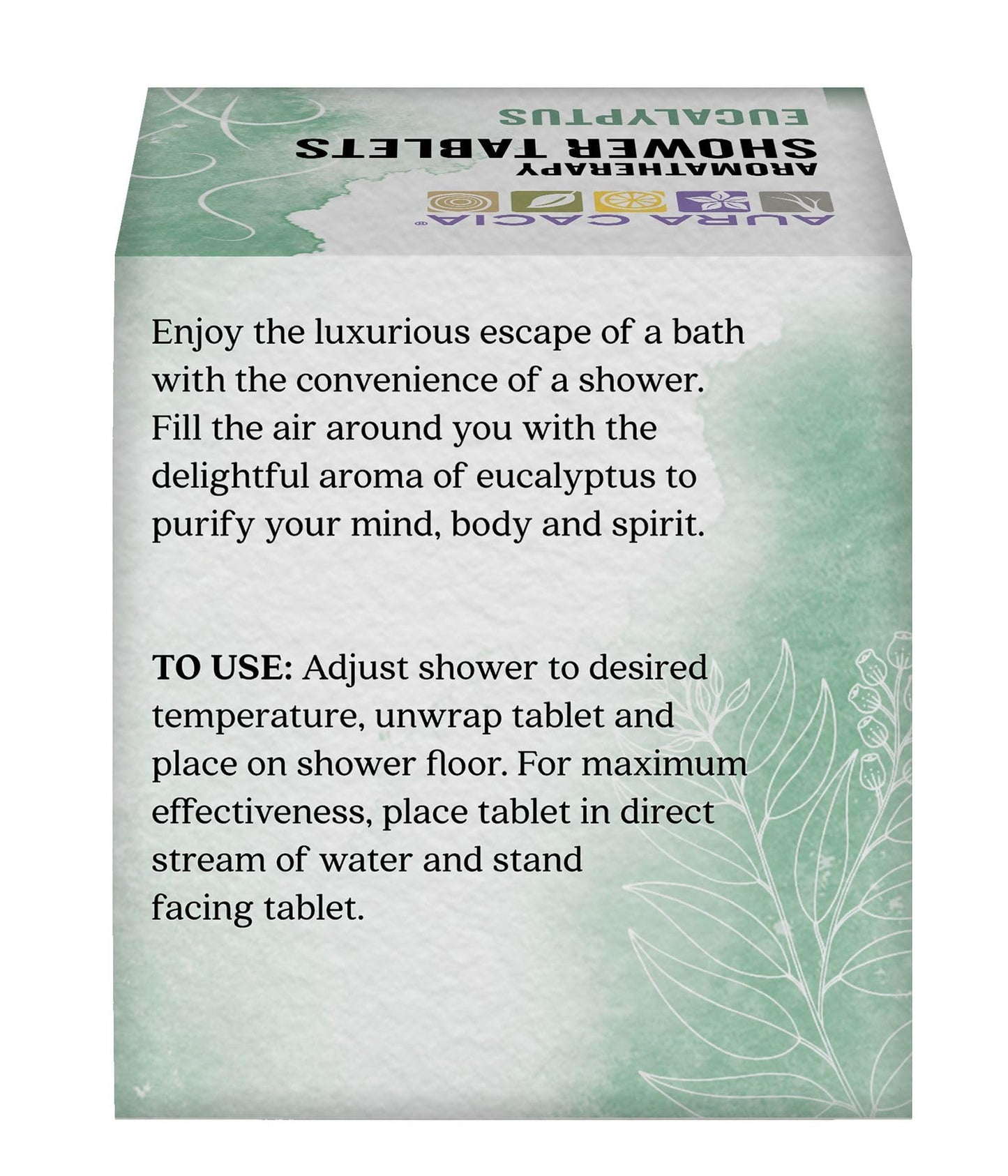 Aura Cacia Eucalyptus Shower Tablets - Aromatherapy Shower Steamers - Aromatherapy Benefits via Organic Essential Oils Beauty and Personal Care Aura Cacia