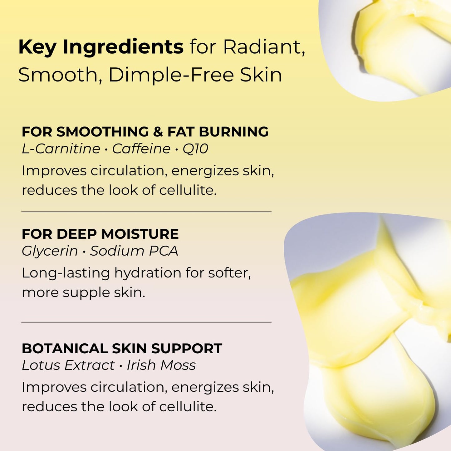 Life's Butter Anti-Cellulite Cream - 100% Natural - Made in USA - Cruelty-Free - Hypoallergenic - Best Cellulite Reduction - Skin Firming + Tightening