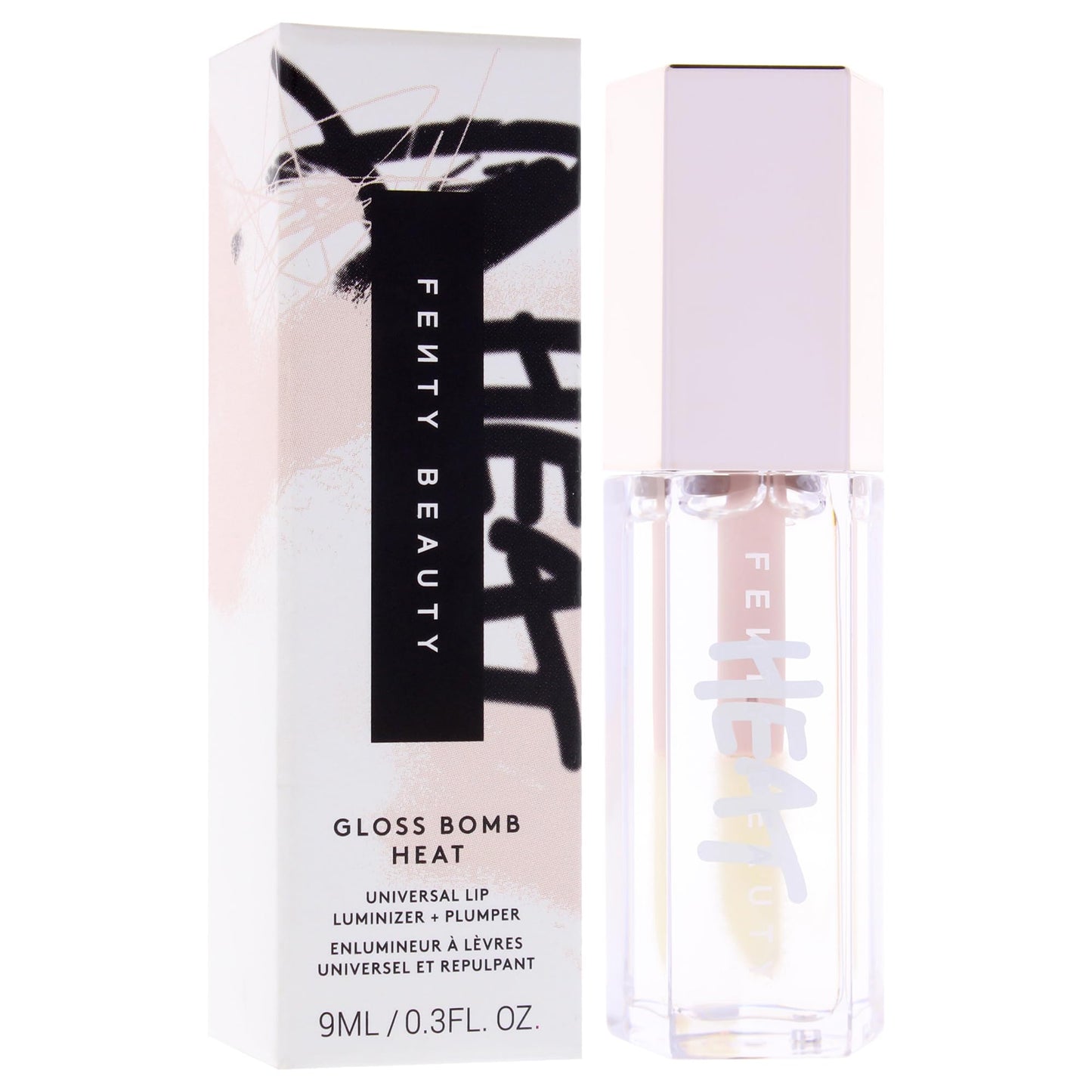 Fenty Beauty Gloss Bomb Heat Universal Lip Luminizer Plus Plumper - 07 Glass Slipper Heat for Women - 0.3 oz Lip Gloss