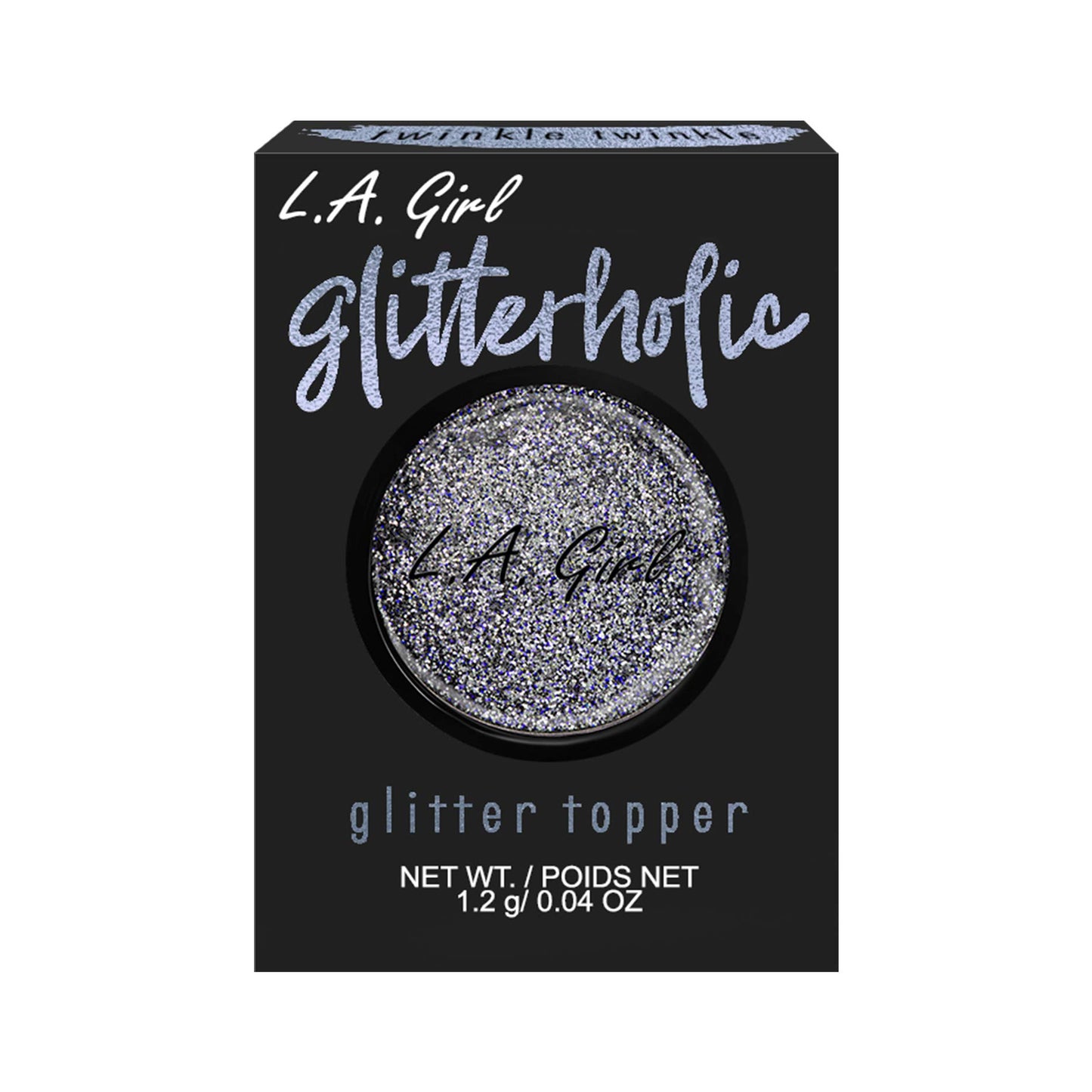 L.A. Girl Glitterholic Glitter Topper, Twinkle Twinkle GGP452