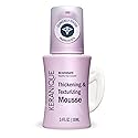 Keranique Volumizing Mousse for Women - Thickening and Styling Anti-Frizz Foam for Fine, Straight, Wavy, and Curly Hair