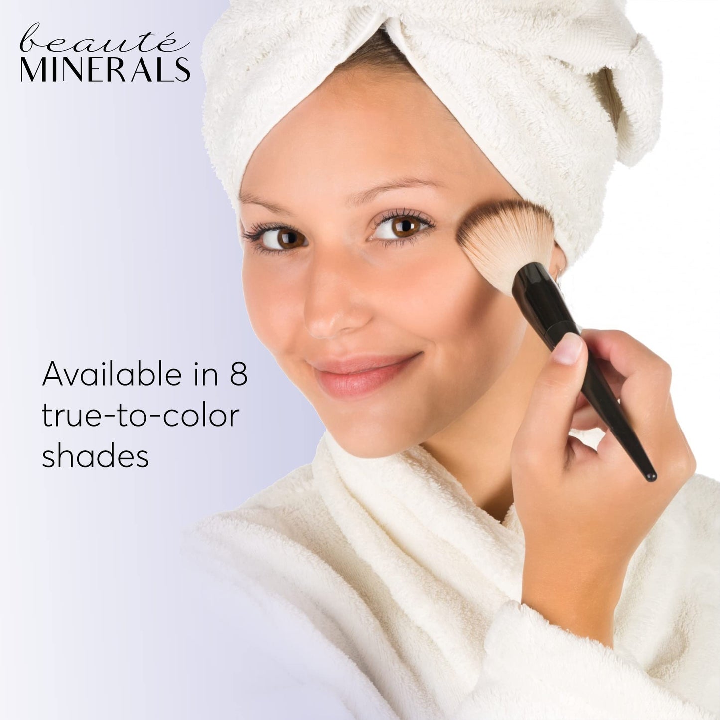 Full Coverage Foundation Mineral Makeup Face Powder by Beauté Minerals in Dramatic | 100% Natural Makeup: Talc Free Loose Powder Matte Foundation