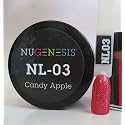 NuGenesis Nail Dipping Powder Color 1.5oz/43g Jar - (NL03 CANDY APPLE) Beauty & Personal Care Nugenesis