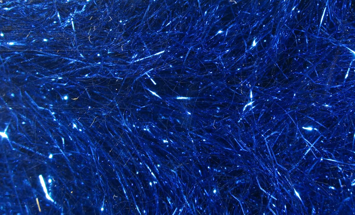 Hareline Fly Tying Ripple Ice Hair 4 inch #23 Blue Steely