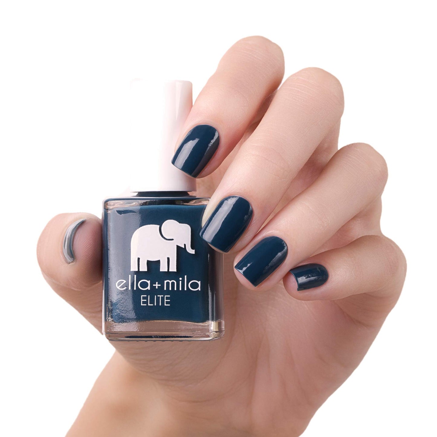 ella+mila Professional, Quick Dry, Long-Lasting & Chip-Resistant Blue Nail Polishes (Mediterranean Mist - 0.45 fl oz) Beauty & Personal Care ella+mila