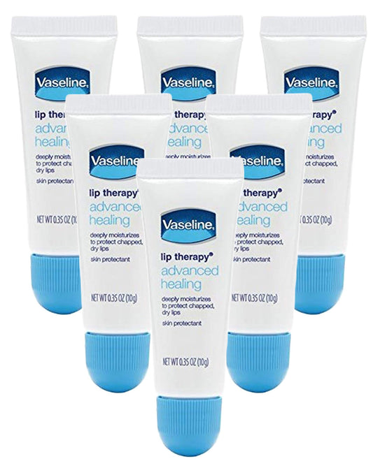 VASELINE Lip Therapy Advanced Healing Formula, 0.35 Oz (6 Pack) Beauty and Personal Care Vaseline